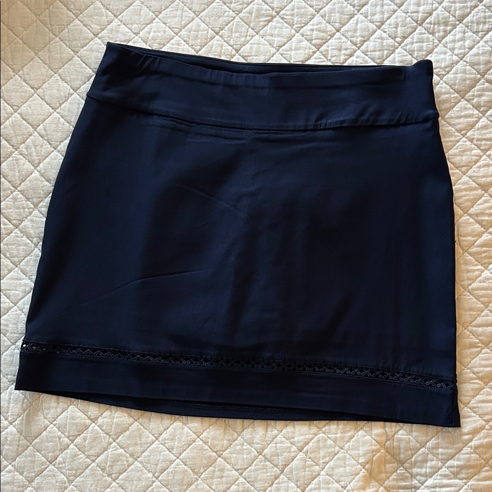 Crown & Ivy Navy Skort